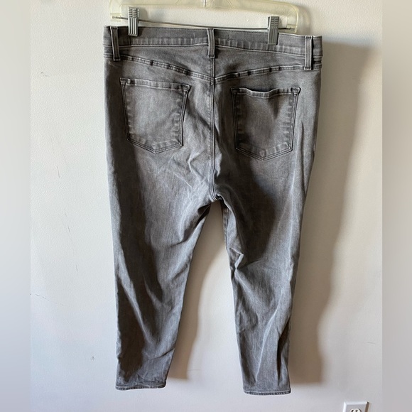 J Brand Designer Ripped Jeans Grey Men’s Slim Straight 32W x 28L - Picture 2 of 6